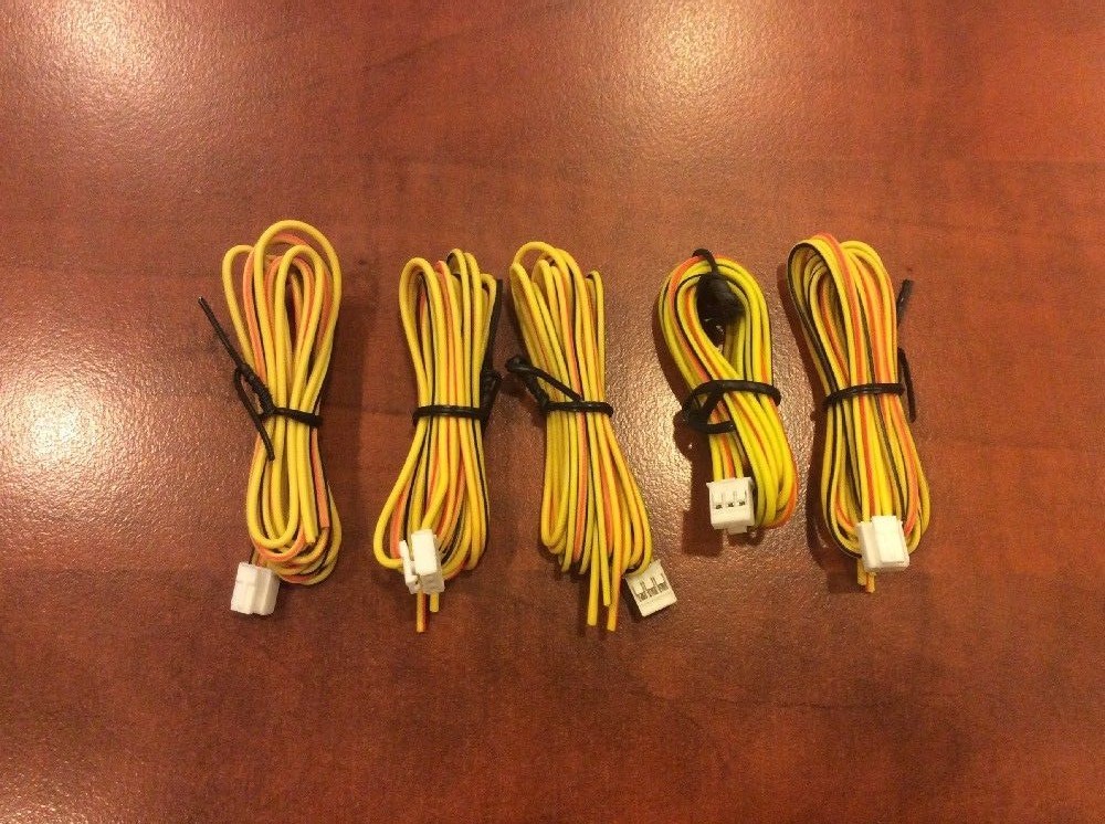 5 Pack - iDatalink 3 Pin D2D Bypass Kit Alarm Remote Start Wire Harness Plug