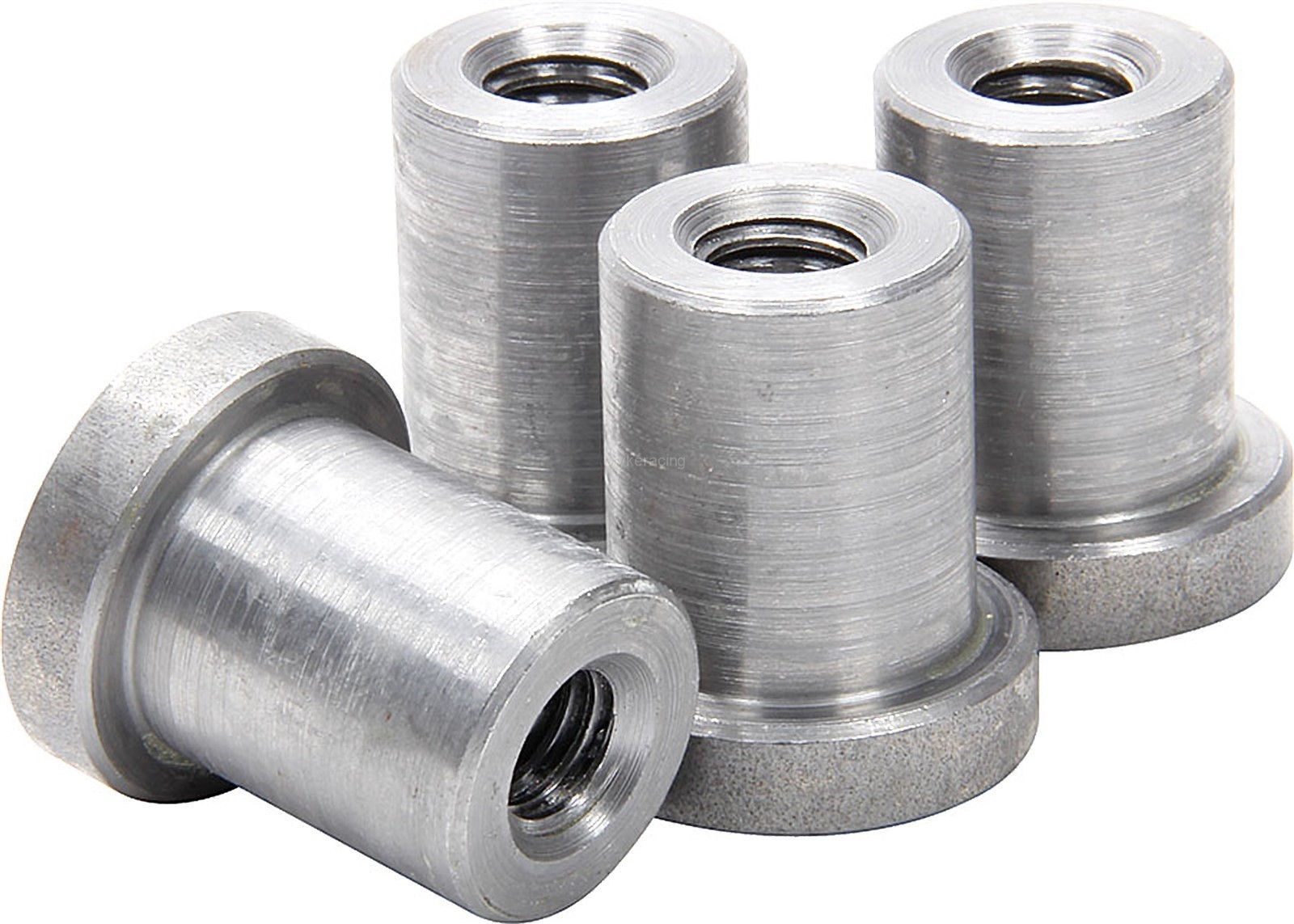 Weld on Nuts 1/2"-13 Thread LONG Threaded Nut Steel Chassis Mount Tab Pack of 4