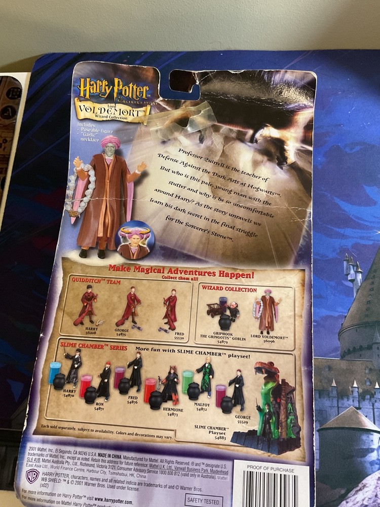 harry potter lord voldermort quirrel figure