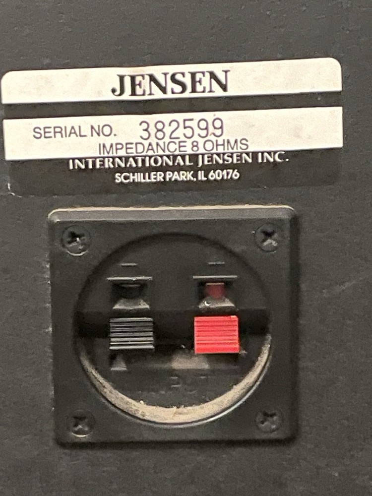jensen 3080 speakers