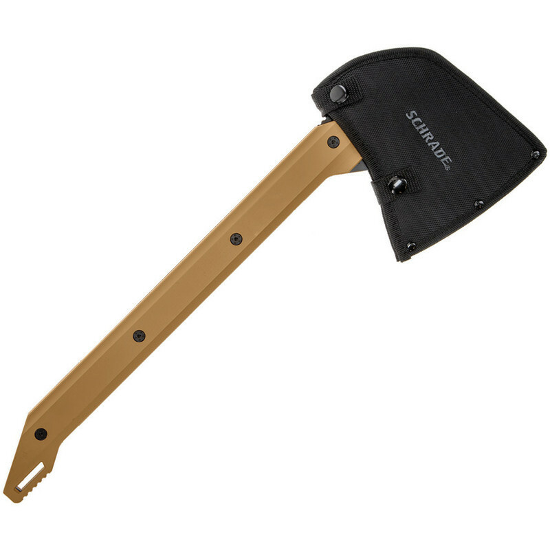 New Schrade Frontier Axe Brown 1121078