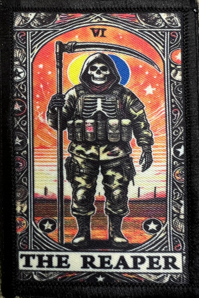 Deadpool The Fool Tarot Card Morale Patch Tactical Military Army Patch