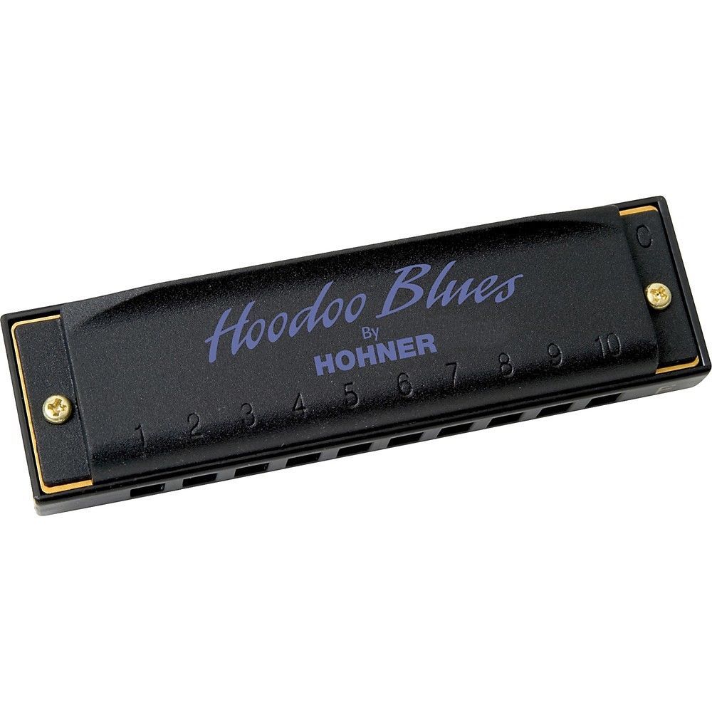 Hohner Hoodoo Blues Harmonica 3-Pack with Case C,D,G