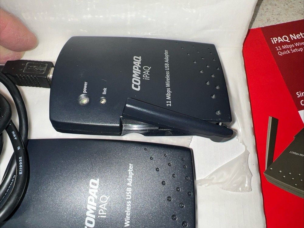 Compaq iPAC Networking 11 Mbps Wireless USB Adapter UNTESTED