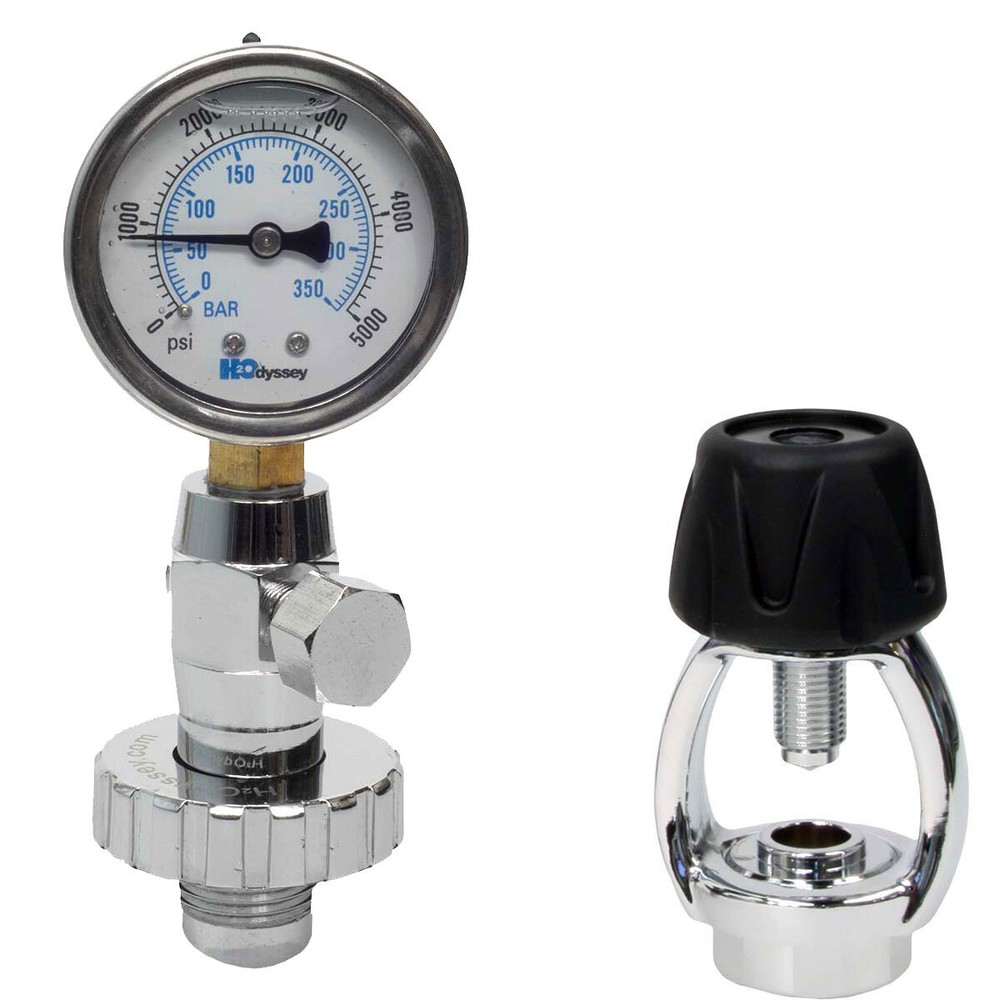 DIN Yoke Tank Pressure Checker
