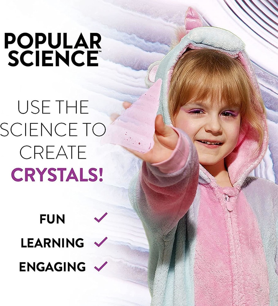 Popular Science Crystal Science Kit STEAM Educational Learning Experiment