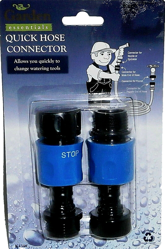 QUICK HOSE CONNECTOR SET ~ Allows you to quickly Change Watering Tools