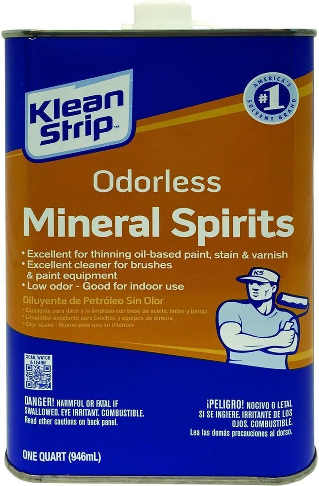 Klean Strip Odorless Mineral Spirits 1 Quart