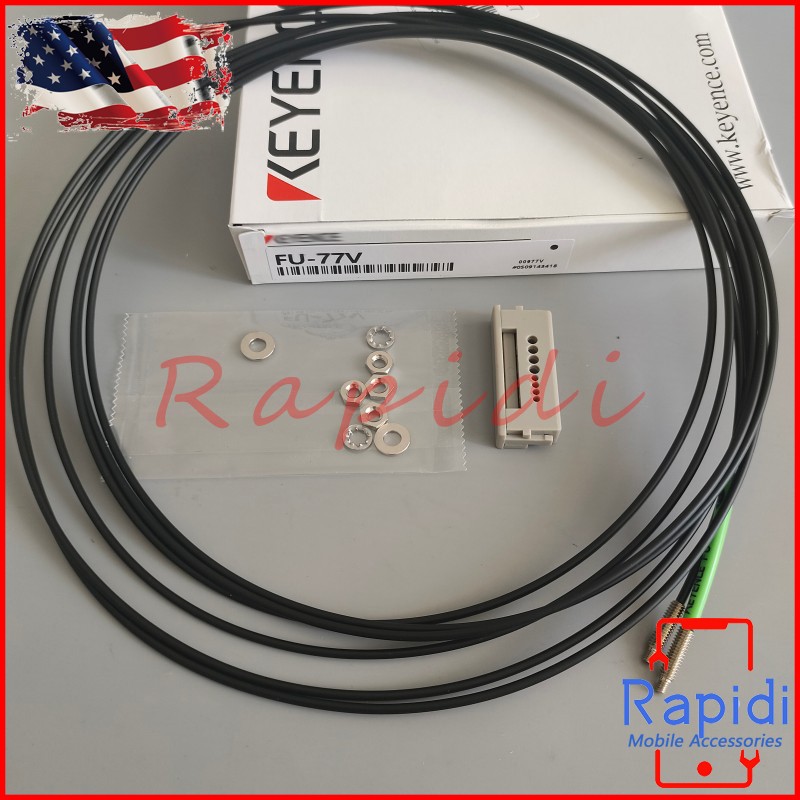 Fiber Optic Sensor Amplifier Switch Digital Fiber Unit For Keyence FU-77V FU77V