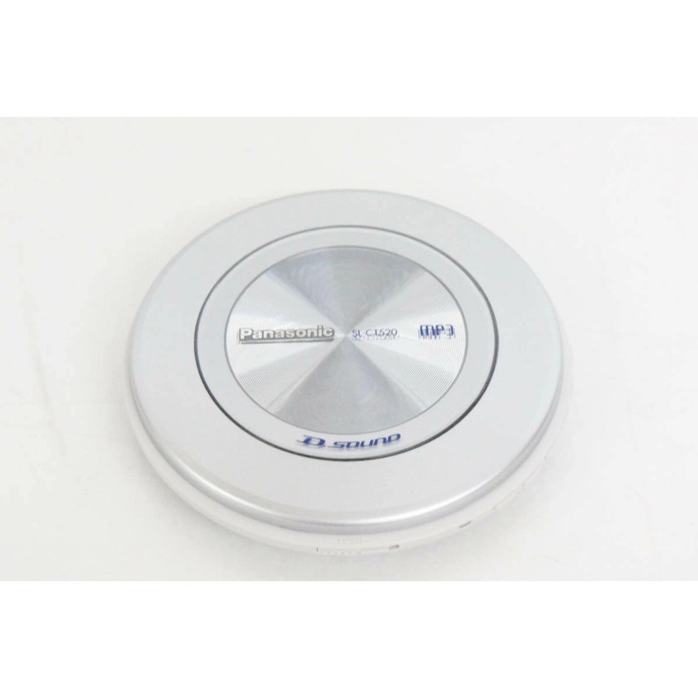 Panasonic SL-CT520 Portable CD Player Remote control AC adapter earphone Working