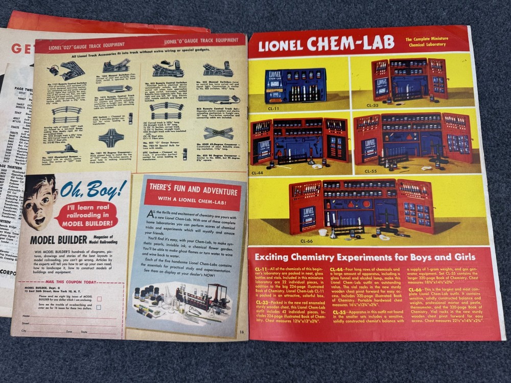 1946 Lionel Model Train Catalog