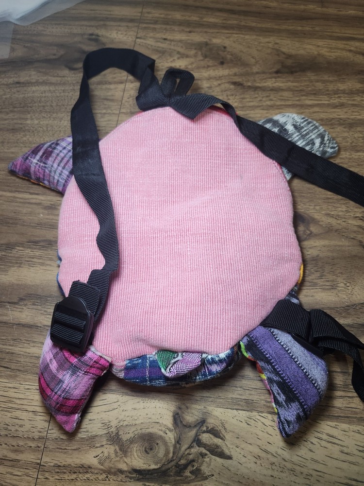 Trades Of Hope Small Cloth Turtle Patchwork Backpack