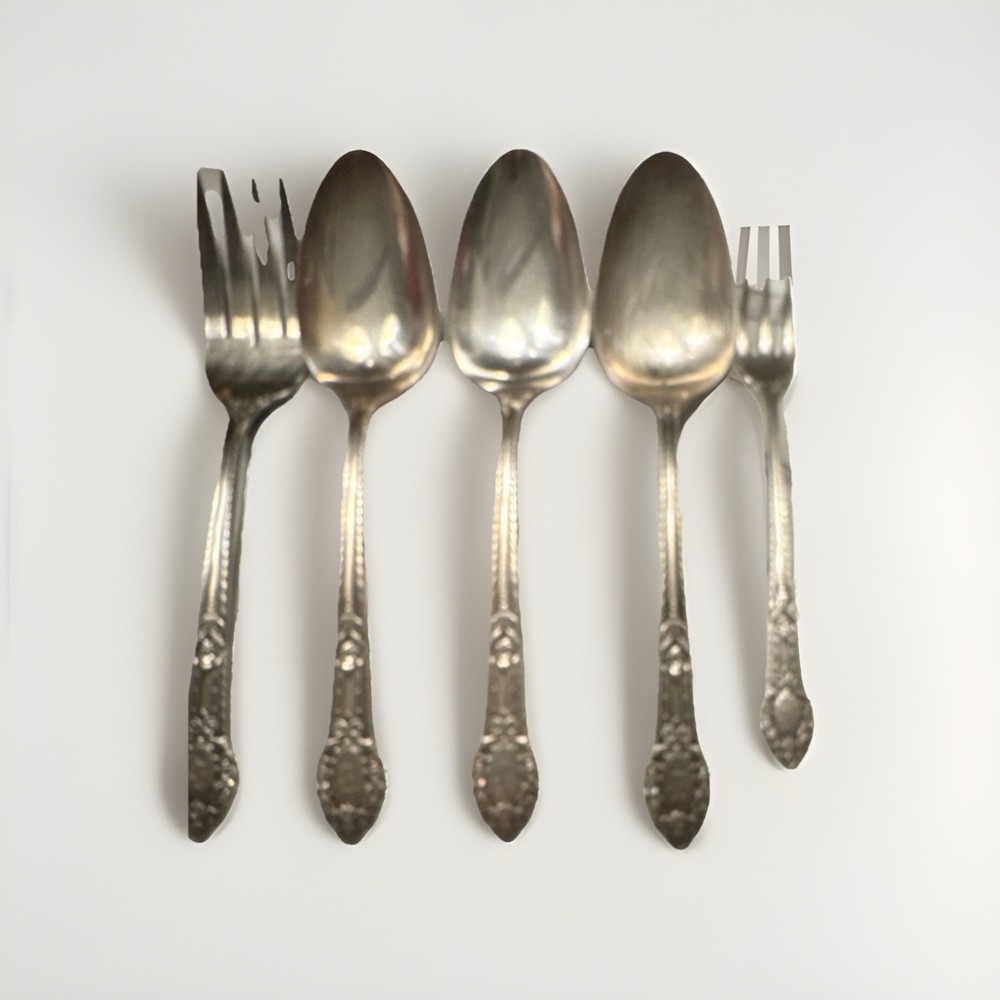 🍴Vintage Community Plate Silver plate Serving Set +
