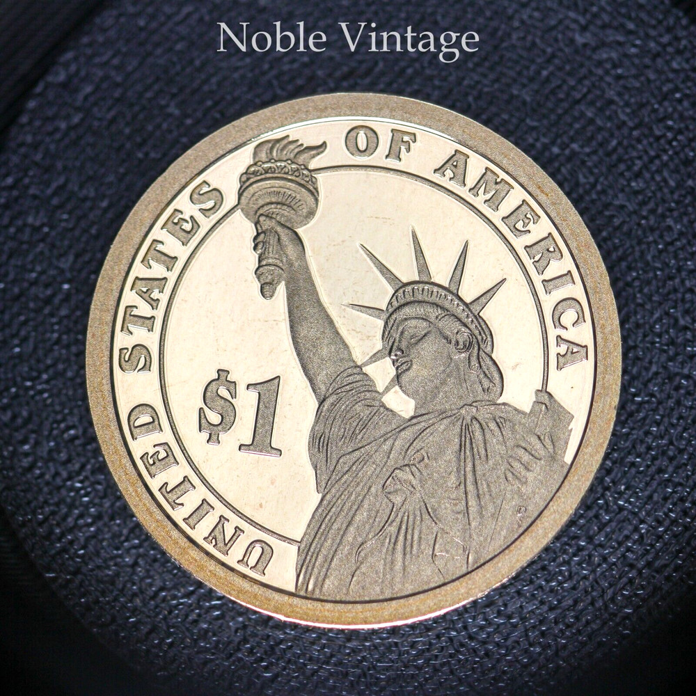 2012 S Proof Benjamin Harrison Presidential Dollar Coin - From a Proof Set