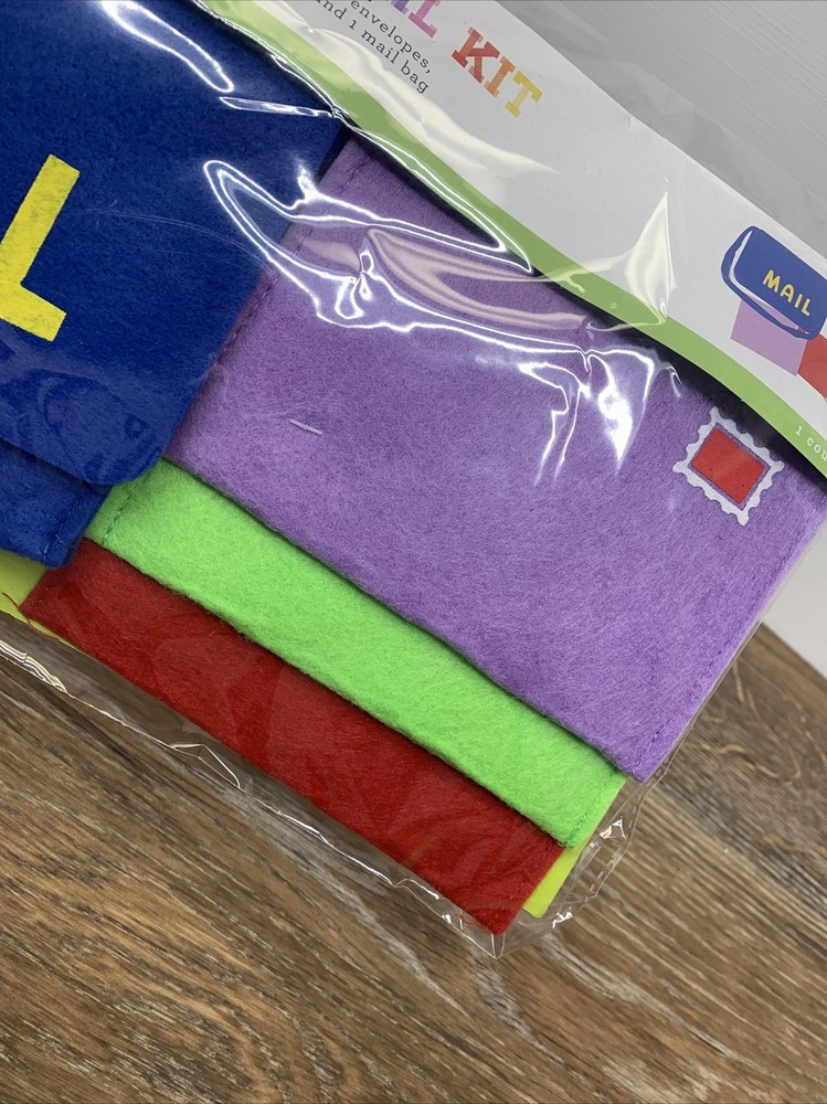 NEW Pretend Felt Mail Kit Post Office Postal Worker Mailman Letters Target