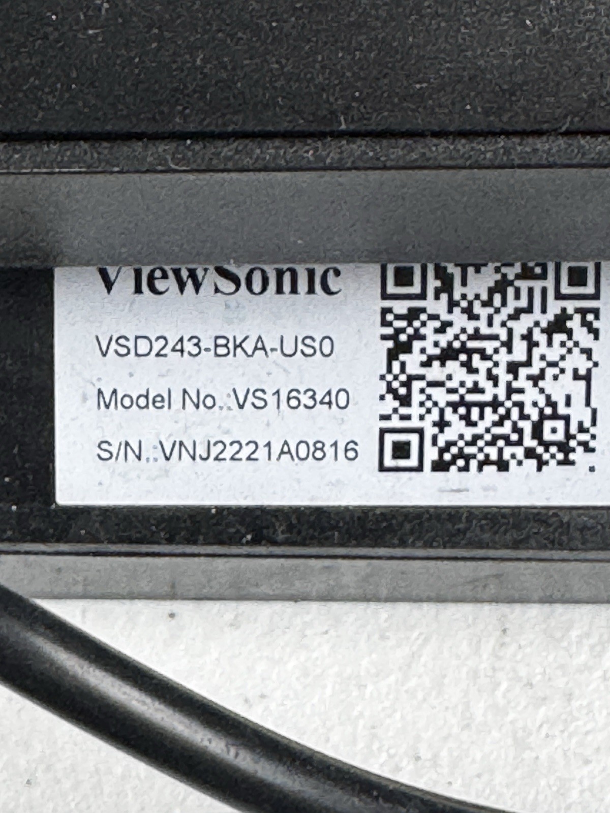 ViewSonic VS16340 Android Touchscreen POS VSD243