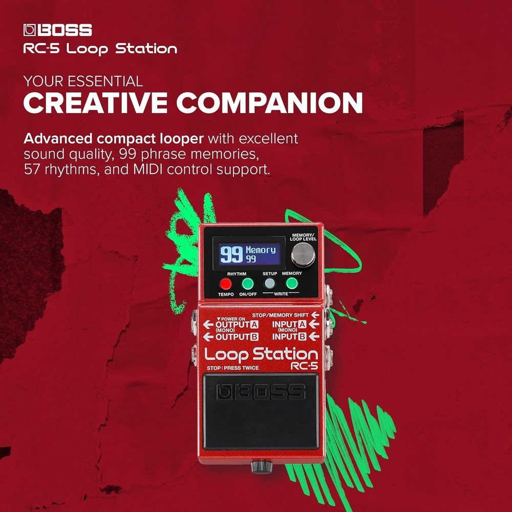 Boss RC-5 Loop Station Looper Pedal