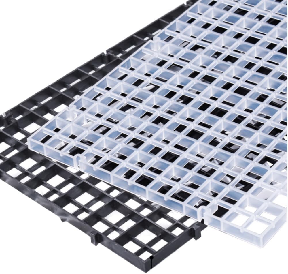 Plastic Aquarium Divider Grid for Fish Tank Filter - Egg Crate Separator