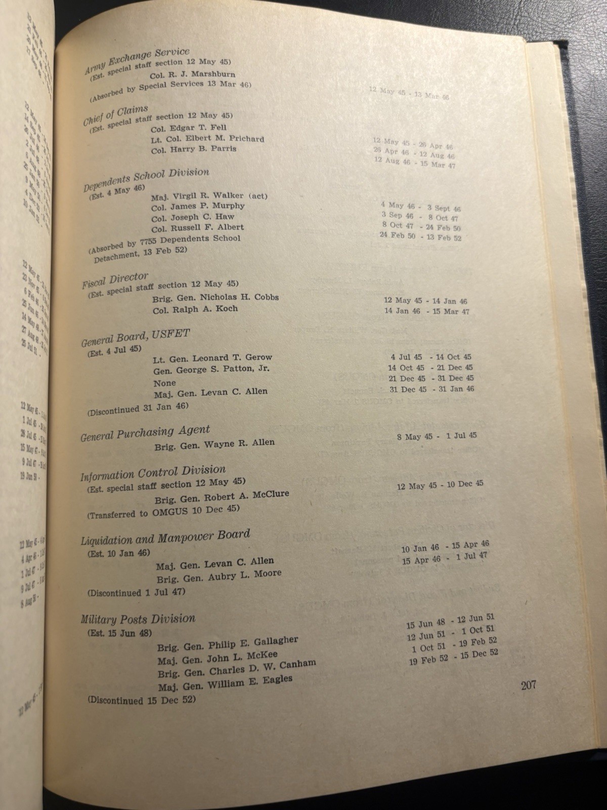 SIGNED American Military Occupation Germany 1945-53 USAREUR WWII HC