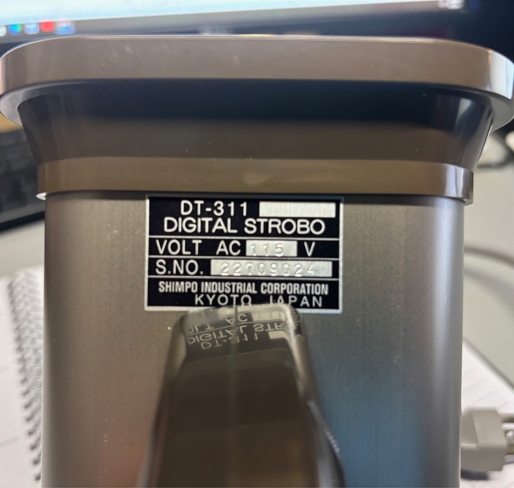 SHIMPO Stroboscope DT- 311 with extra bulb