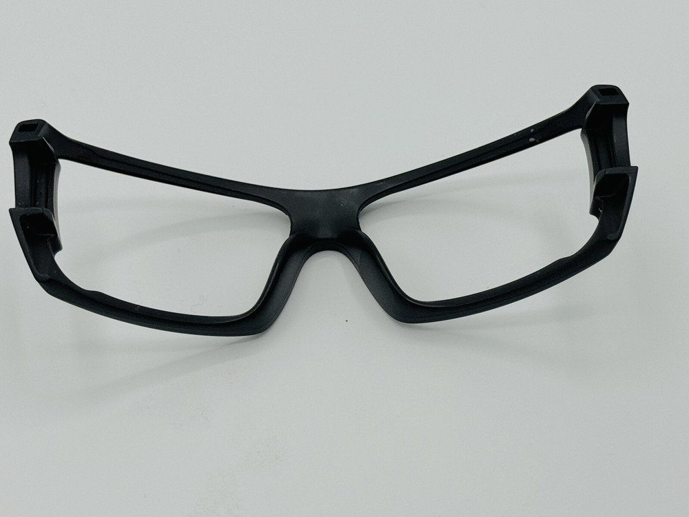 OAKLEY MATTE BLACK BATWOLF SUNGLASSES REPLACEMENT FRONT FRAME ORBITAL AUTHENTIC