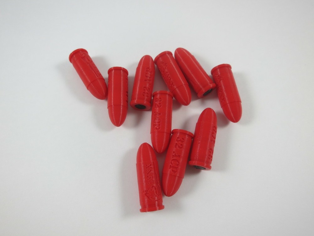 32 ACP Plastic Snap caps - Set of 10