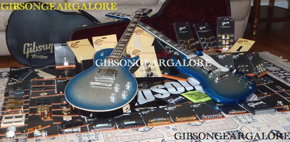 Gibson Slash Les Paul Tuners Set Kluson Deluxe Nickel Yellow SG Guitar Parts ES