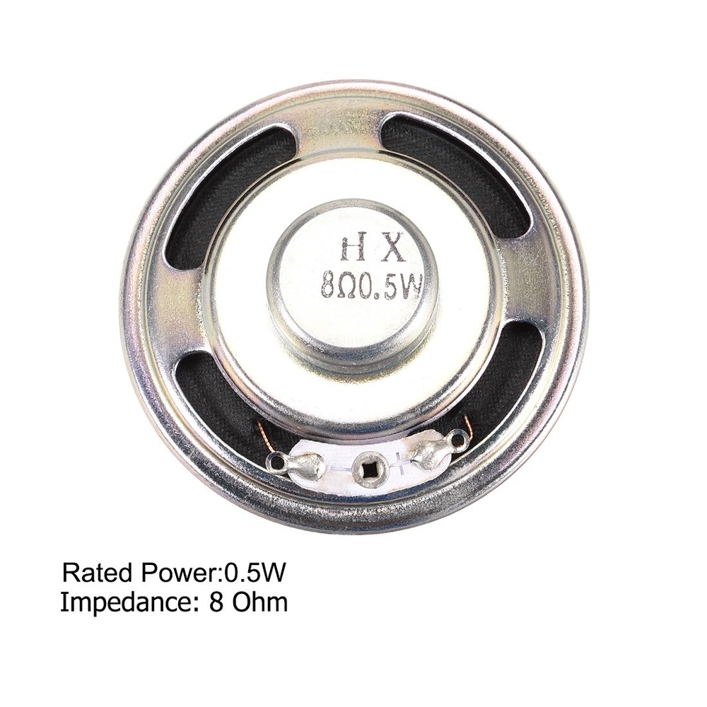 0.5W 8 Ohm Micro Internal Speaker Magnet Loudspeaker 50mm Dia
