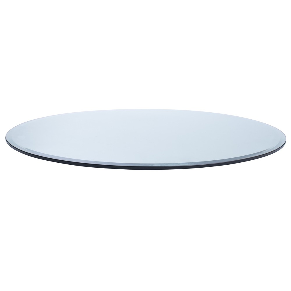 37" Round Tempered Table Protector By Spancraft Glass