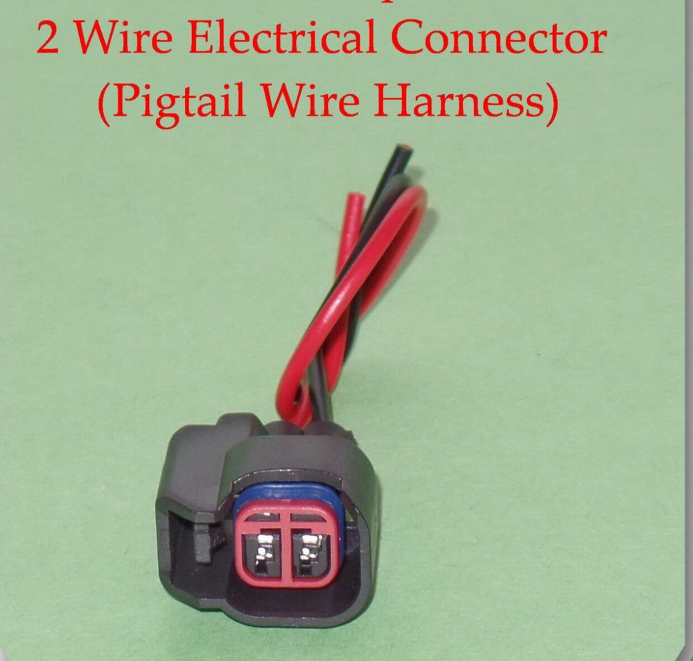 2 Wires Multi Propose Electrical Connector Pigtail Wire Hafrness