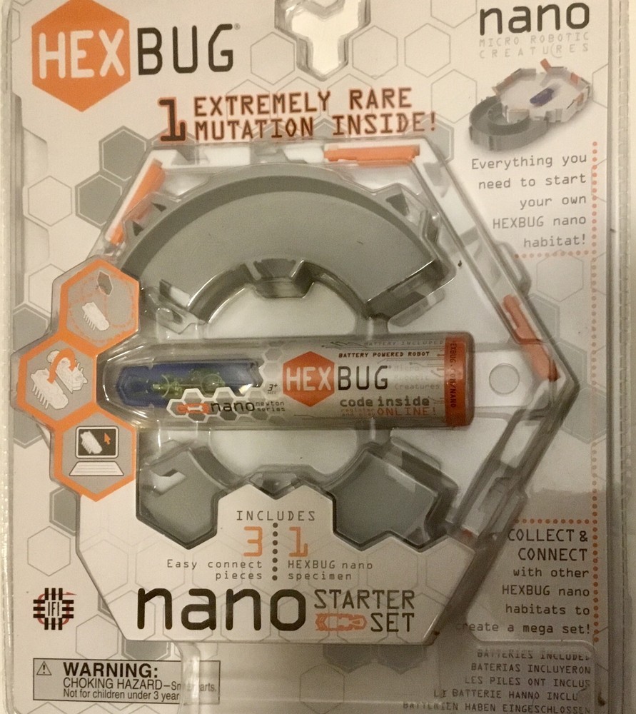 2010 HexBug Nano Micro Robotics Creatures Starter Set 1 Bug Included