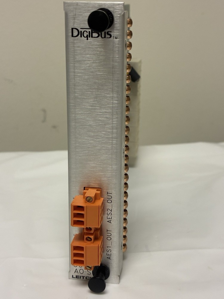 LEITCH 3610AO-S   DIGI BUS  AES/EBU AUDIO OUTPUT MODULE TESTED WORKING