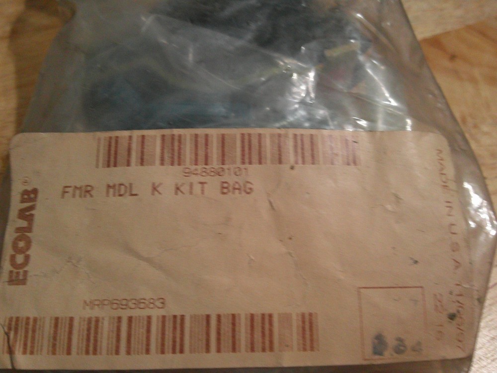 ECOLAB FMR MDL K KIT BAG (SEE NOTE)