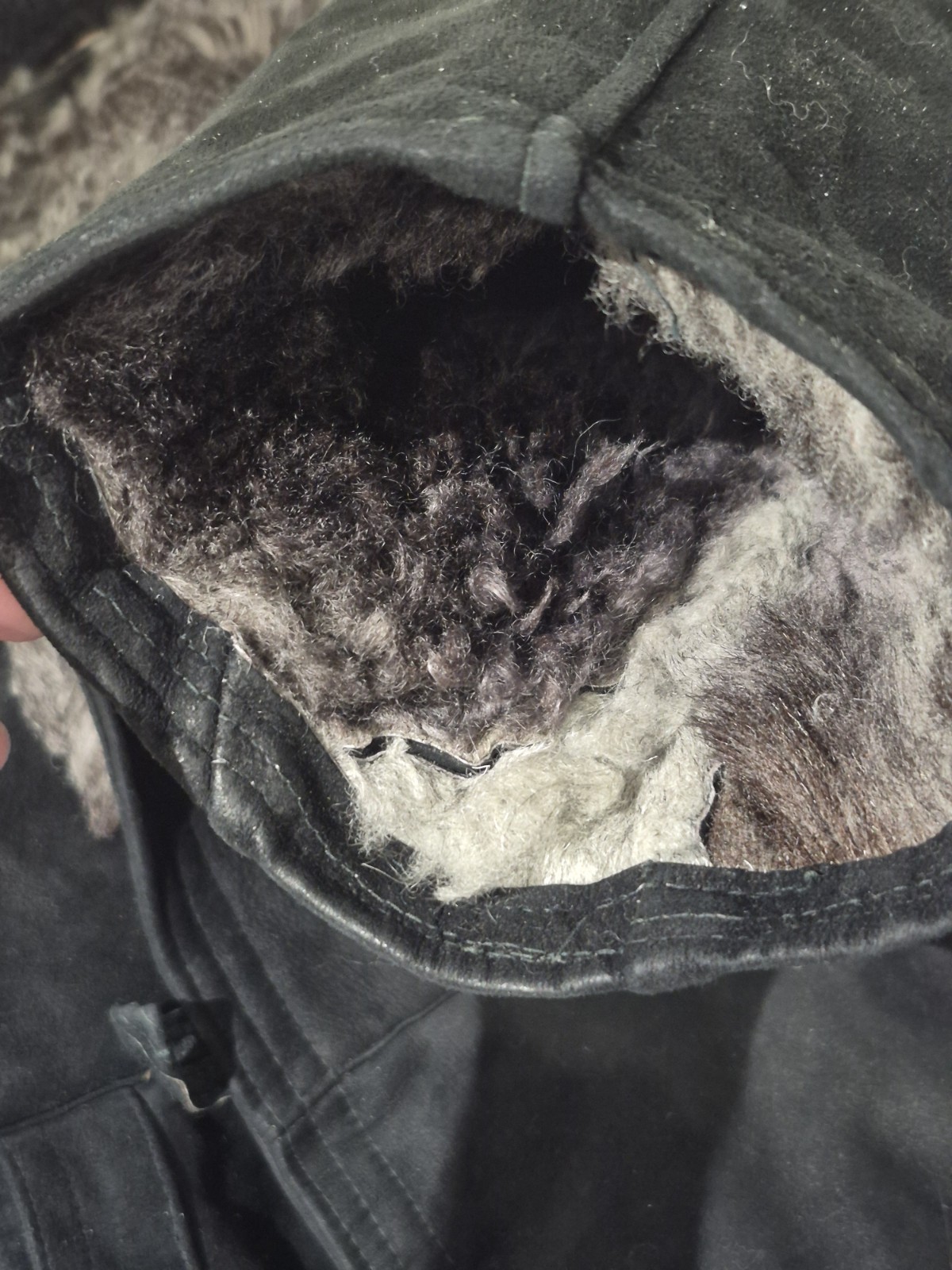 VTG Soviet Army Uniform Military Sheepskin Coat Bekesha Tulup Shearlin 58/3 NEW