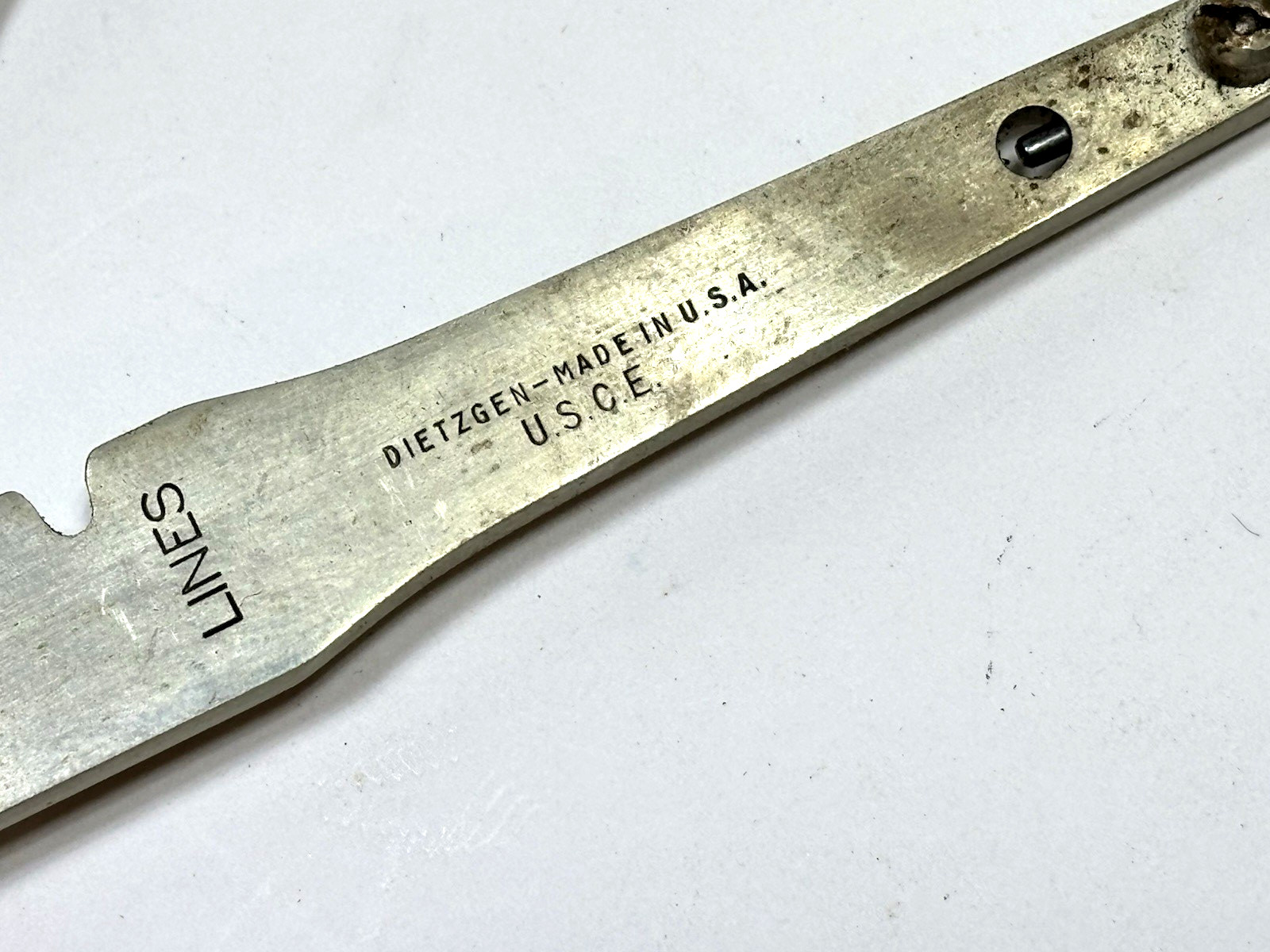 Dietzgen Proportional Divider U.S. Corps of Engineers Made in USA w/Fitted Case