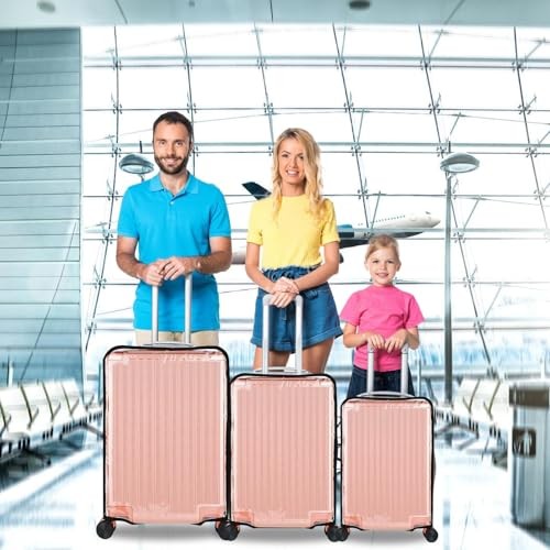 Thicken Clear PVC Luggage Cover Protector, Waterproof Plastic Suitcase 24