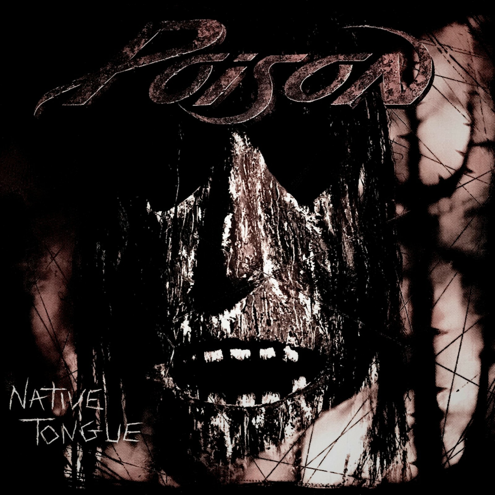 POISON Native Tongue BANNER 3x3 Ft Fabric Poster Tapestry Flag album cover art