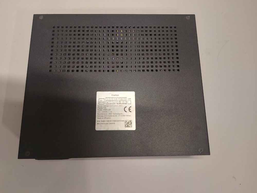 Akis Hub H485L12 Queue management system