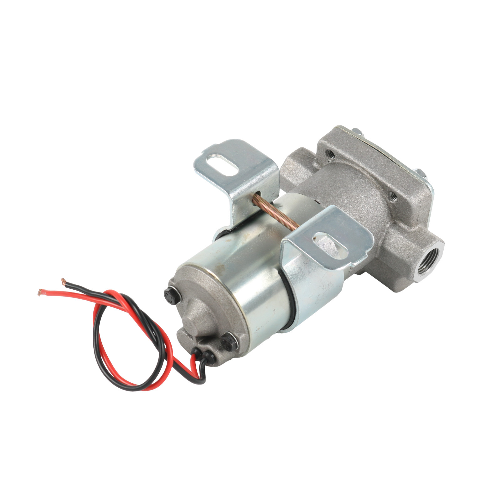 Electric Fuel Pump 97 GPH 7 PSI Universal Red For Holley Demon Carburetor Chrome