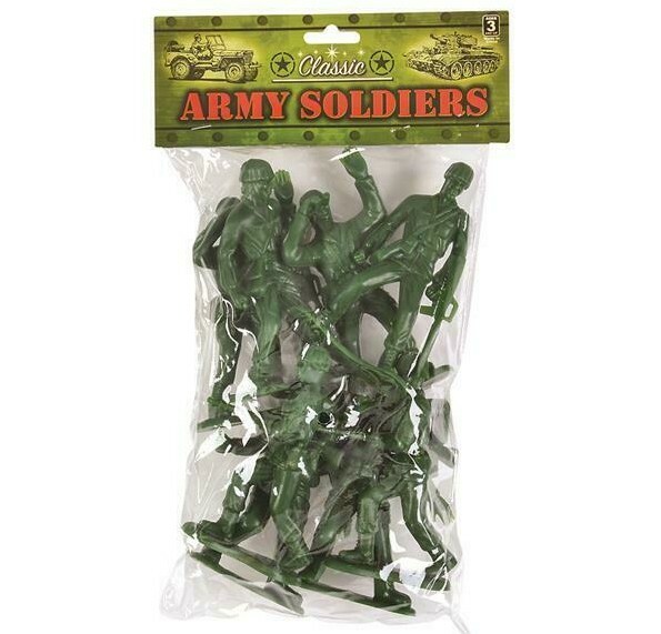 4" Army Figures - 8 Piece Assortment