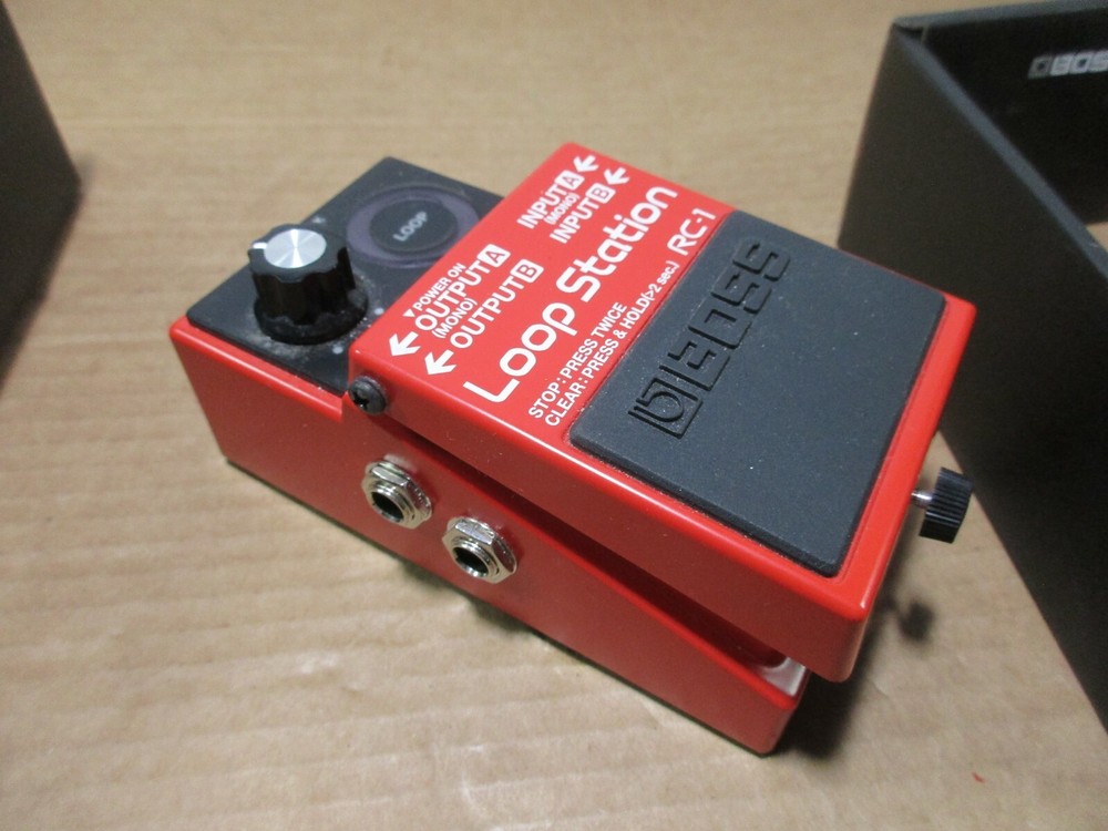 BOSS RC-1 LOOP STATION EFFECTS PEDAL