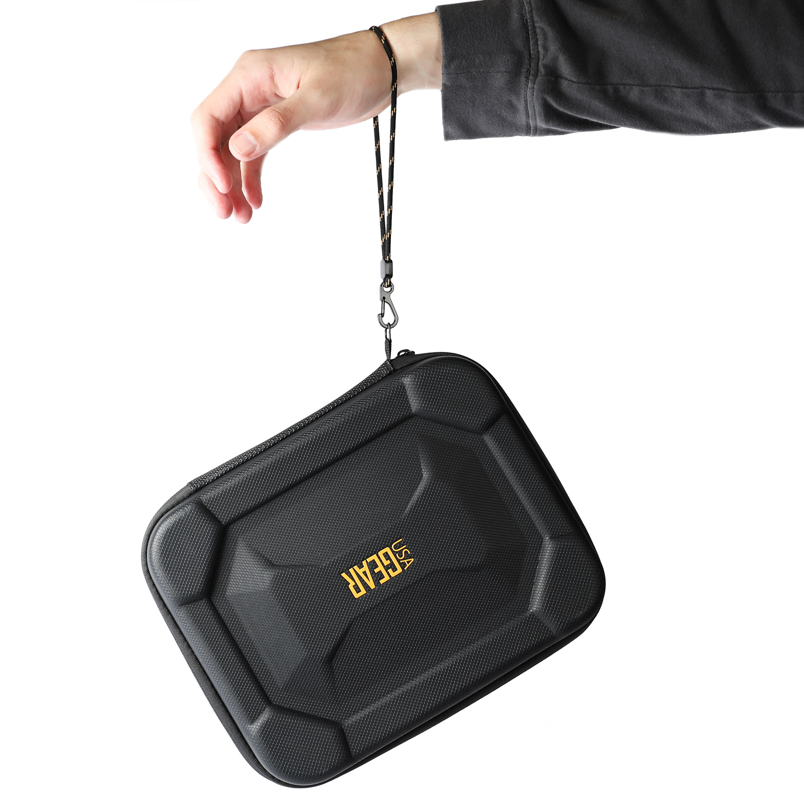 USA GEAR Ghost Hunting Equipment Case with Customizable Foam Interior