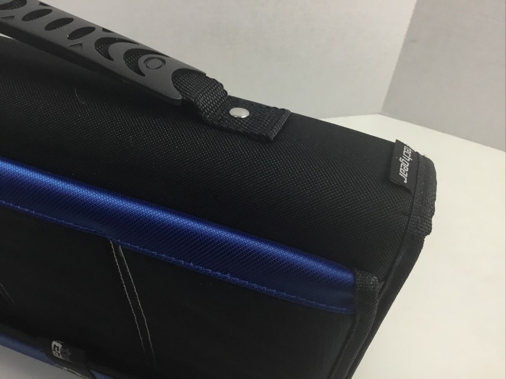 Tech Gear Mega Filled Binder Black Blue School With Date Planner