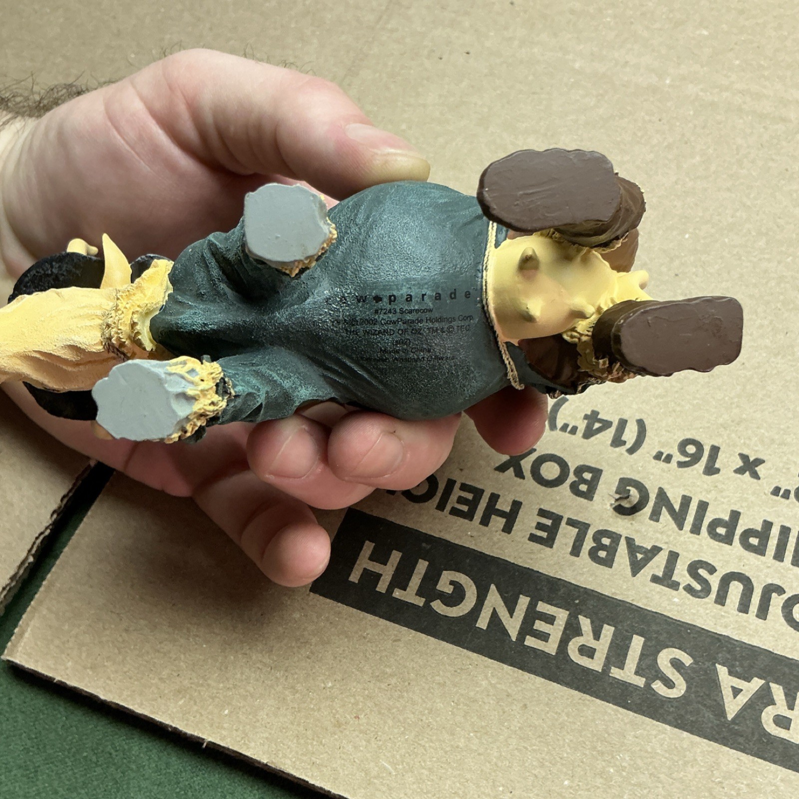 CowParade Wizard of Oz Cow Figurine Set Resin COMPLETE SET 6 1/2 long by 5 tall