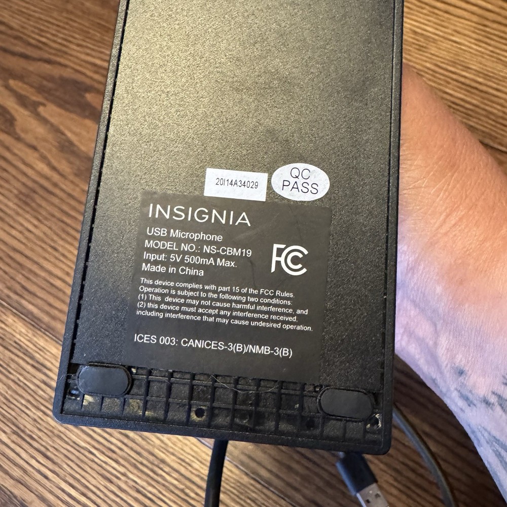 Insignia USB Computer Microphone