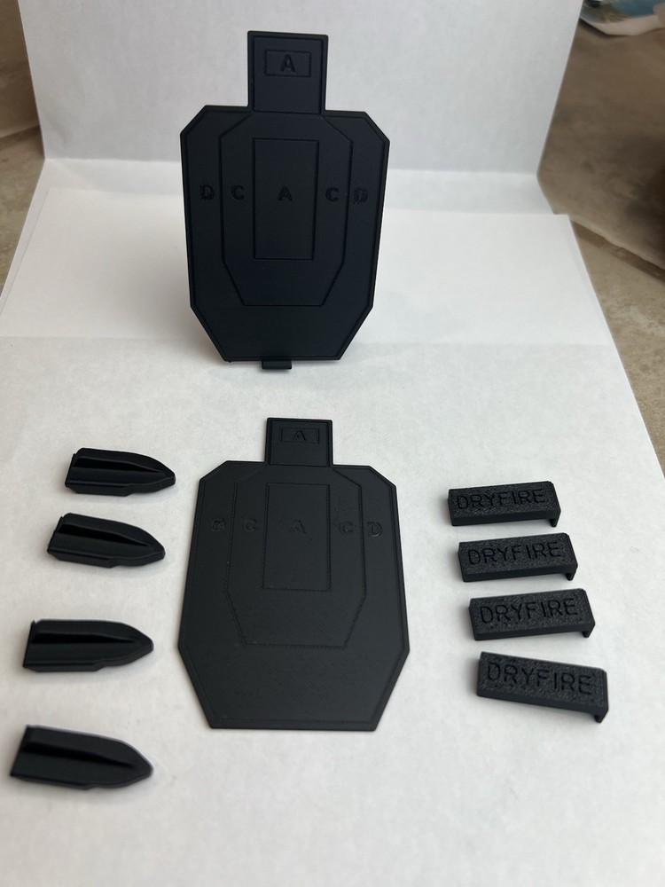 Complete Dry Fire Training Kit | Glock Trigger Reset + Mag Inserts + Targets