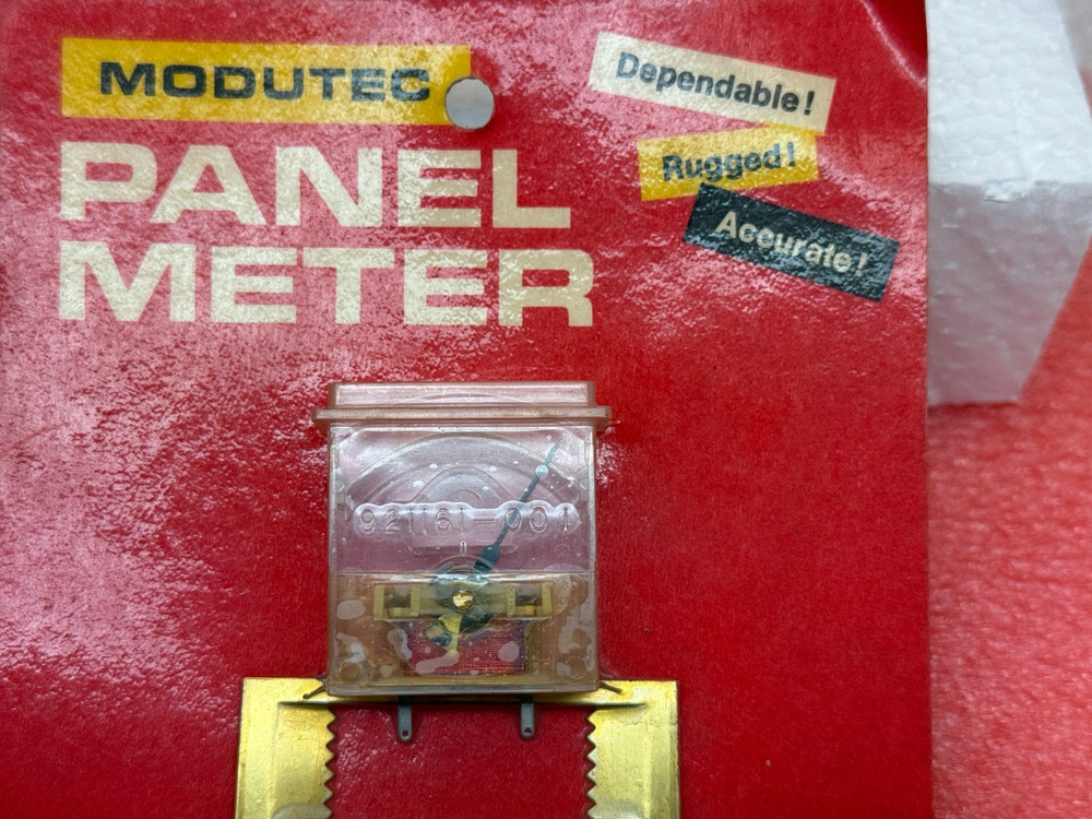 Modutec, MD DMV 100, 100mv Panel Meter, in Original Package, Fast Tracked Ship