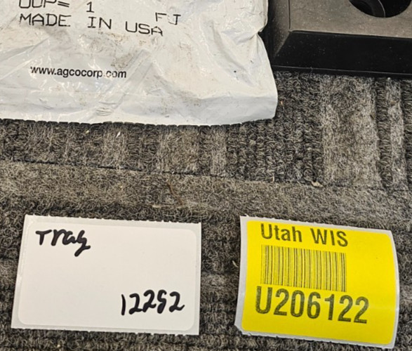 AGCO AG514814: Bumper Pad Replacement Fits Massey Ferguson