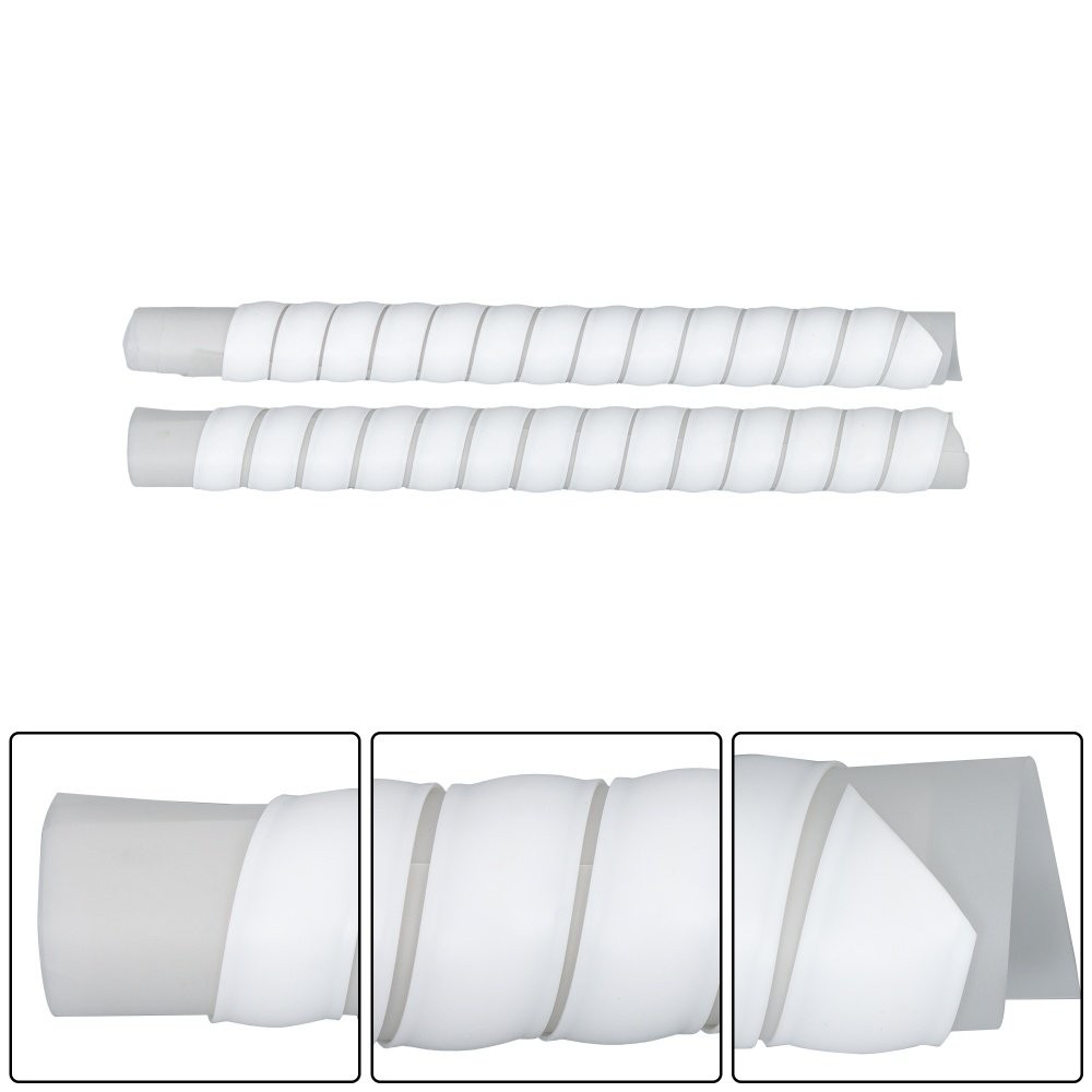 20 Pcs Tree Trunk Protector Plastic Spiral Tree Guard Tree Trunk Protector Tube