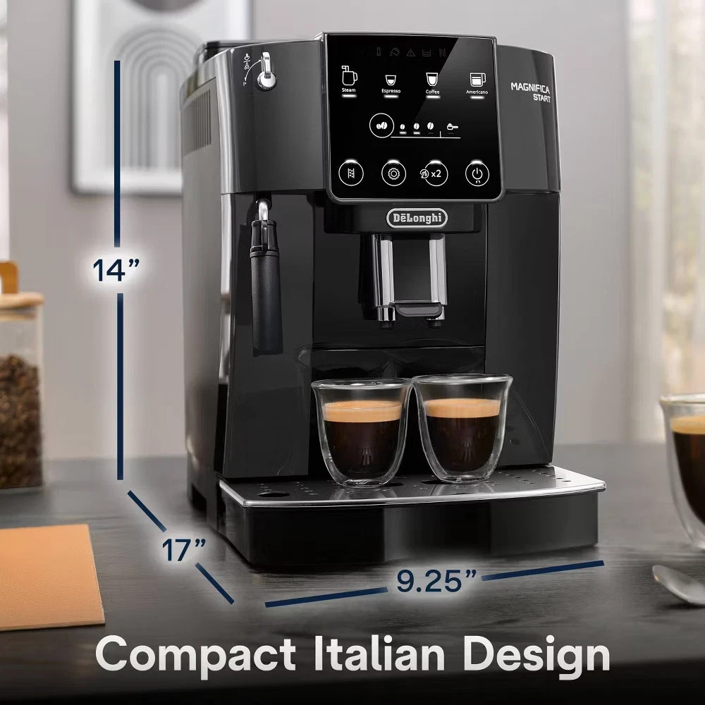 DeLonghi Magnifica Start Automatic Coffee and Espresso Machine-New Open Box